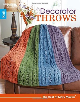 Download Decorator Throws   Knitting   Leisure Arts (7112) (Best of Mary Maxim) - Leisure Arts Inc. file in ePub