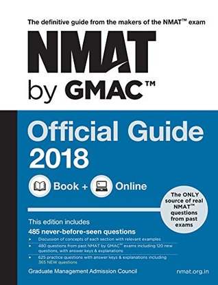 Read The Official Guide for NMAT by GMAC Review 2018 - Graduate Management Admission Council (GMAC) | PDF