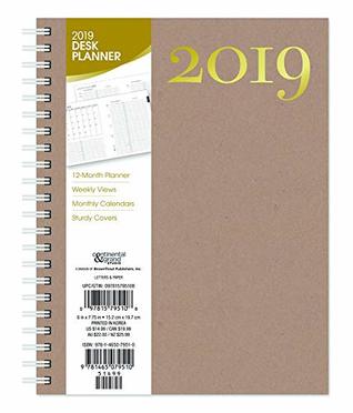 Read Online Letters & Paper 2019 6 x 7.75 Inch Weekly Desk Planner, High Quality Designs and Material -  file in PDF