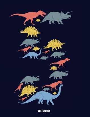 Full Download Sketchbook: Kids Dinosaur 5th Birthday Sketchbook For 5 Year Old Girls and Boys (Blank Dinosaur Notebook Drawing Book) (8.5 x 11 Large) -  file in ePub