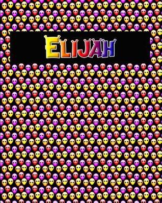Read Online 120 Page Handwriting Practice Book with Colorful Alien Cover Elijah: Primary Grades Handwriting Book - Sheldon Franks file in ePub