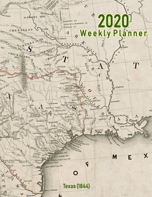 Download 2020 Weekly Planner: Texas (1844): Vintage Map Cover -  | ePub