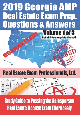 Full Download 2019 Georgia AMP Real Estate Exam Prep Questions and Answers: Study Guide to Passing the Salesperson Real Estate License Exam Effortlessly [Volume 1] - Fun Science Group | ePub