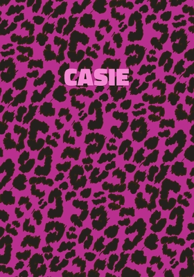 Read Casie: Personalized Pink Leopard Print Notebook (Animal Skin Pattern). College Ruled (Lined) Journal for Notes, Diary, Journaling. Wild Cat Theme Design with Cheetah Fur Graphic -  | ePub